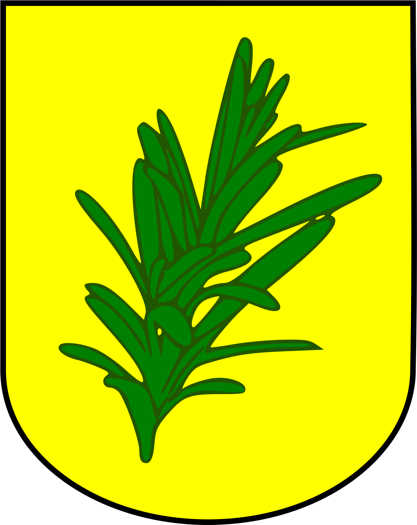 Ocpersonal - Coat Of Arms Rosemary (1500x1852), Png Download