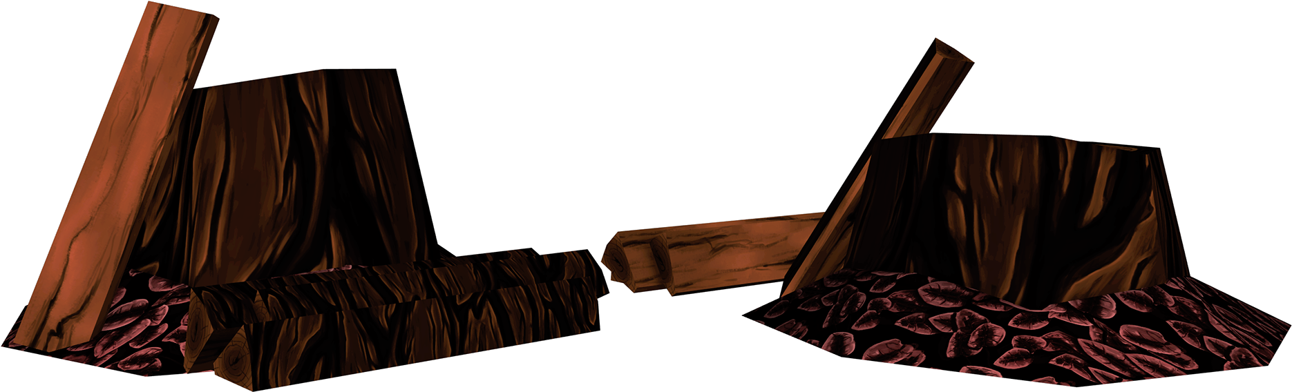 3d Tree Stump - Table (1920x1080), Png Download