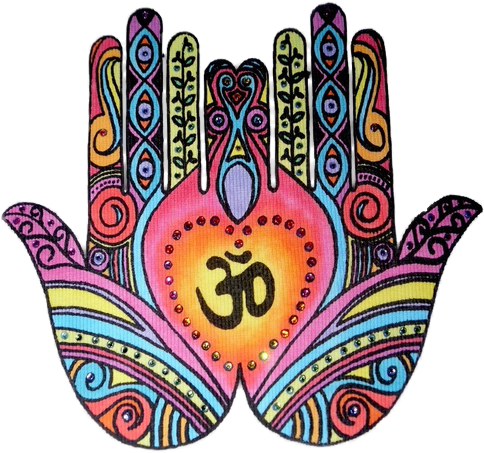 Drawing Art Hippie Vintage Boho Indie Hands Paint Marker - Hippie Png (500x522), Png Download