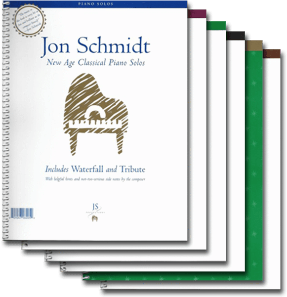 Jon Schmidt Sheet Music Bundle - Jon Schmidt Piano Solos #1 - Songbook (600x600), Png Download