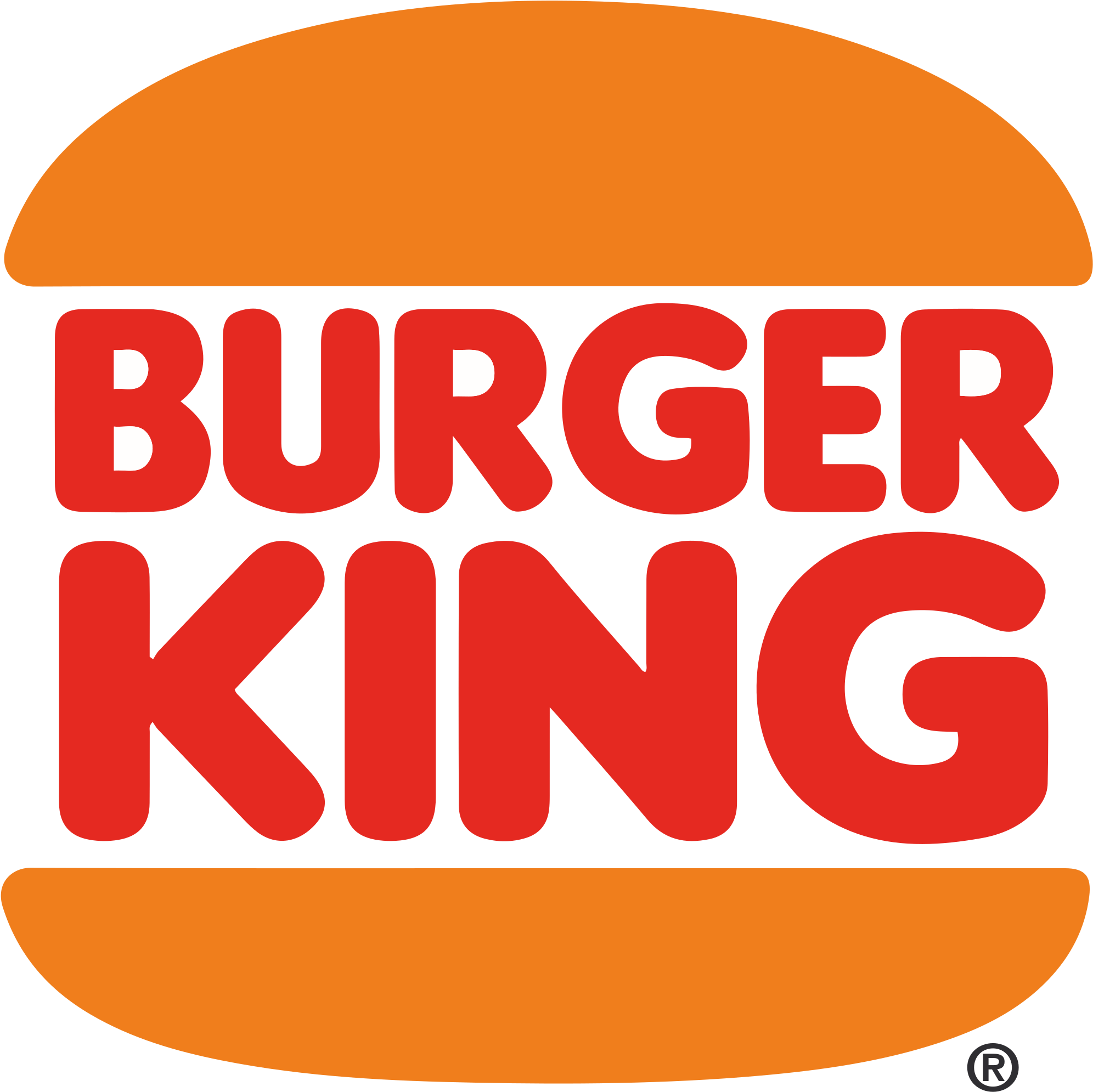 Open - Old Burger King (2000x2000), Png Download
