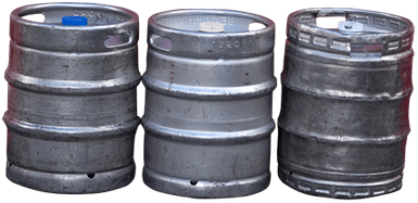 Three Scottsdale Beer Kegs - Beer (400x400), Png Download
