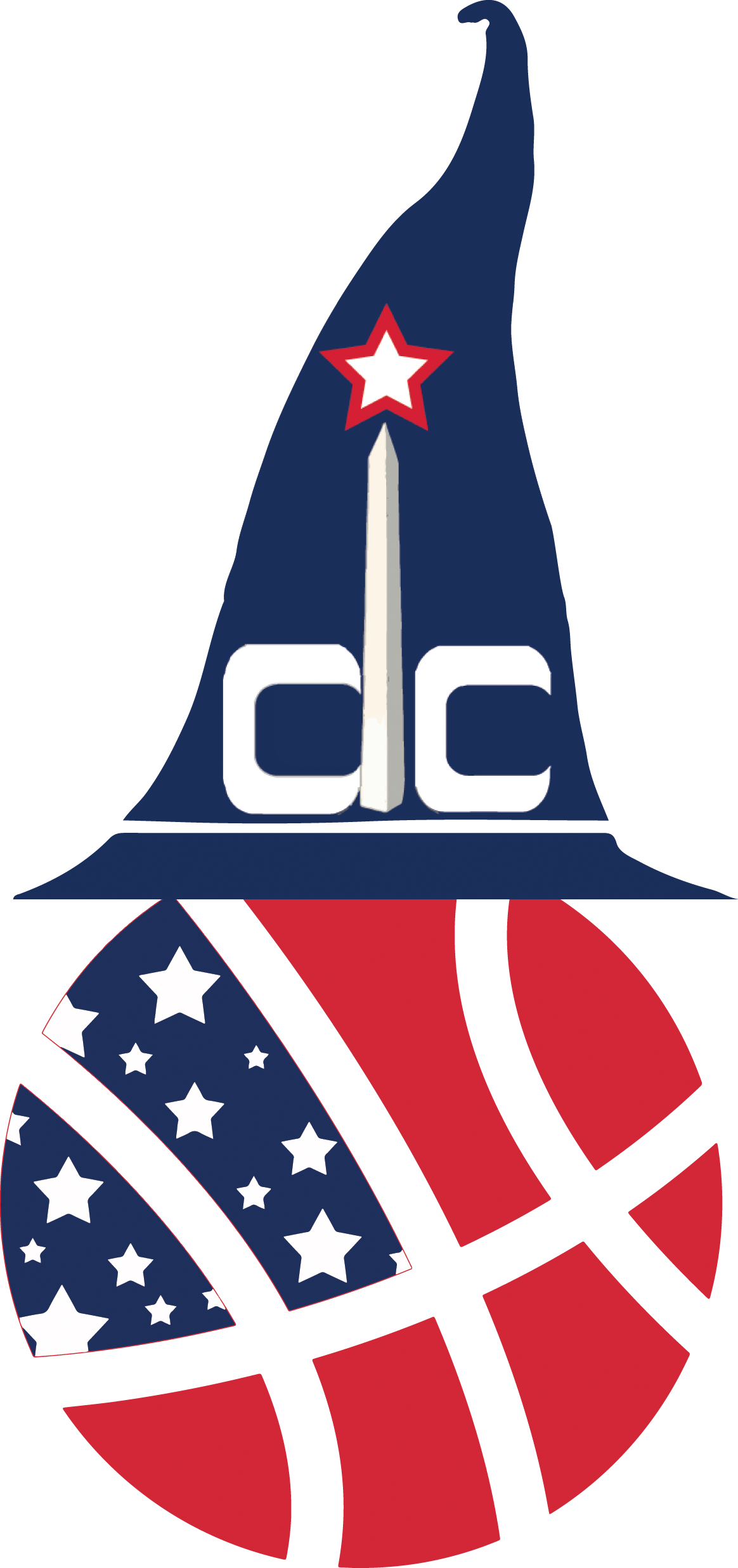 Wizards Third Logo - Washington Wizards Logo Redesign (1164x2474), Png Download