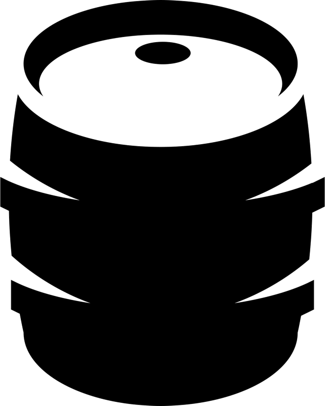 Beer Keg Rubber Stamp - Beer Keg Icon Png (641x800), Png Download