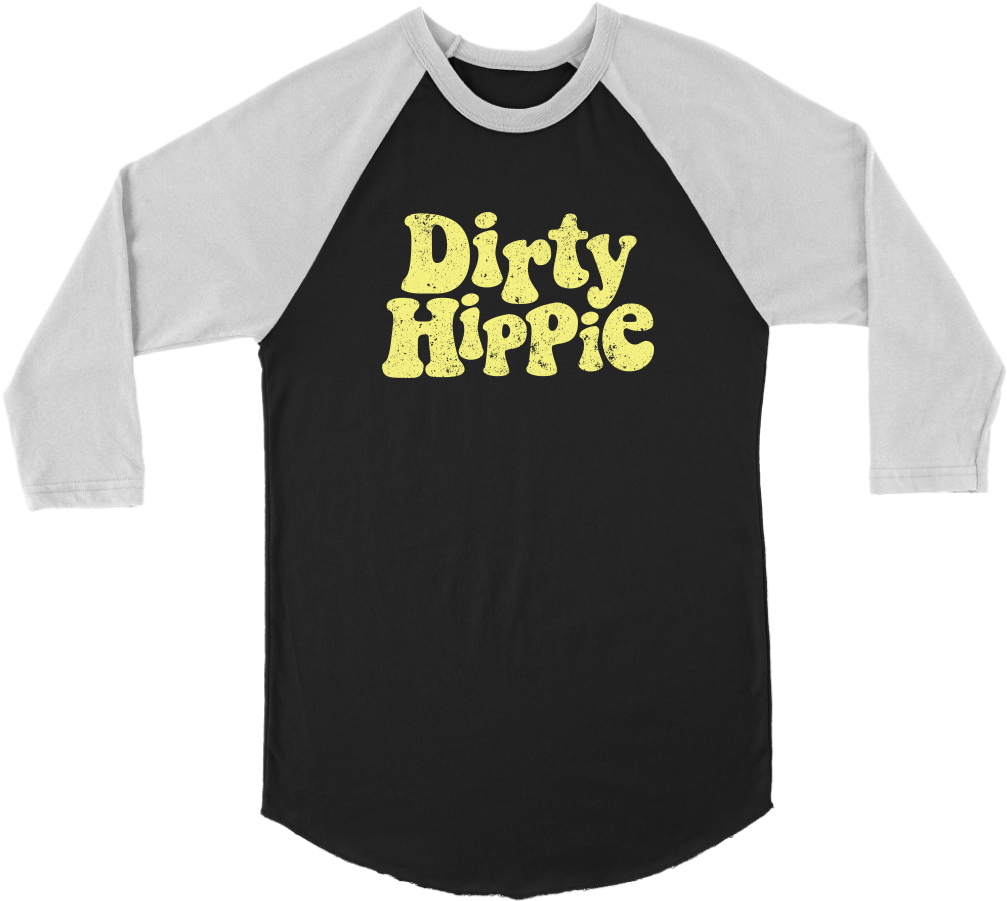 Dirty Hippie - Raglan Tee - Marcus Stroman Hdmh Blue Jays 3/4 Sleeve Shirt (1024x1024), Png Download