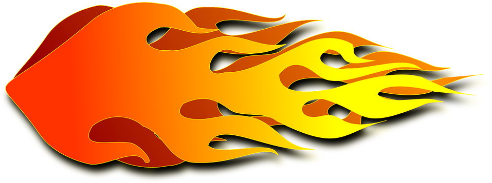 Afterburner Burn Reheater - Flame Clip Art (960x480), Png Download