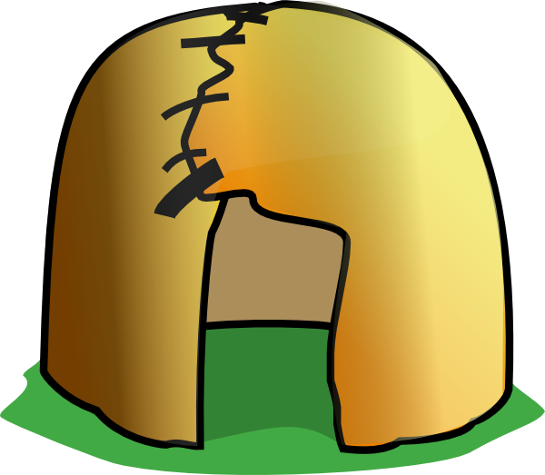 Cloth Hut Svg Clip Arts 600 X 523 Px (600x523), Png Download