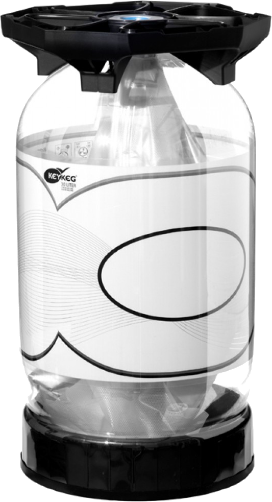 In Fact, Whi Key-keg Slimiline - Key Keg Transparent (533x983), Png Download