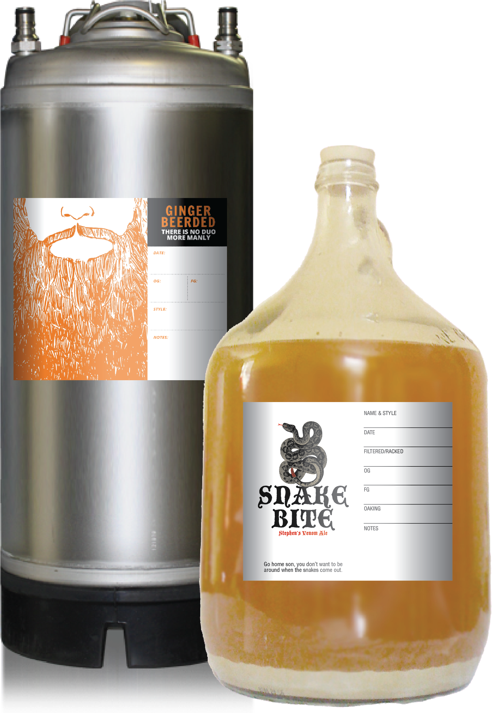 More Info On Dry Erase Keg And Carboy Labels Information (3616x2708