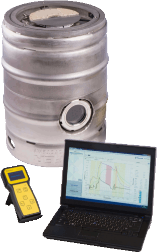 Keg Washing Monitor - Feature Phone (900x600), Png Download