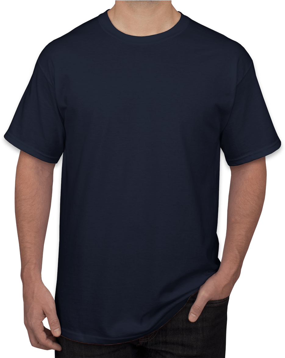 Gildan Ultra Cotton T-shirt - T Shirt For Design (1000x1172), Png Download