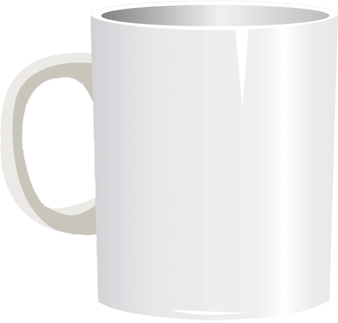 Black T-shirt Template - Mug (1023x713), Png Download