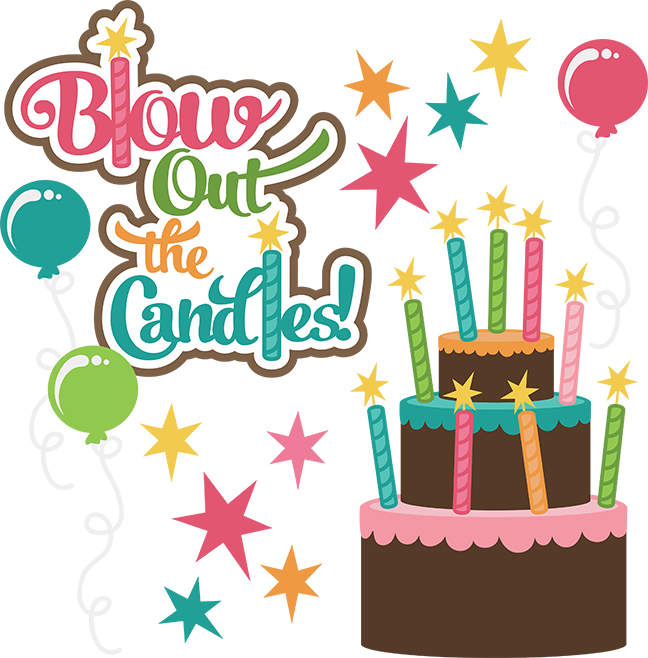 Graphic Freeuse Library Silly Birthday Clipart Atletischsport - Cute Birthday Clip Art (648x658), Png Download
