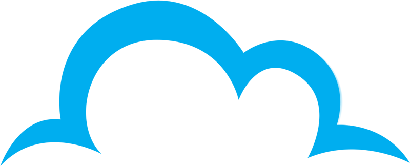 Administration - Cloud Outline Png (800x324), Png Download