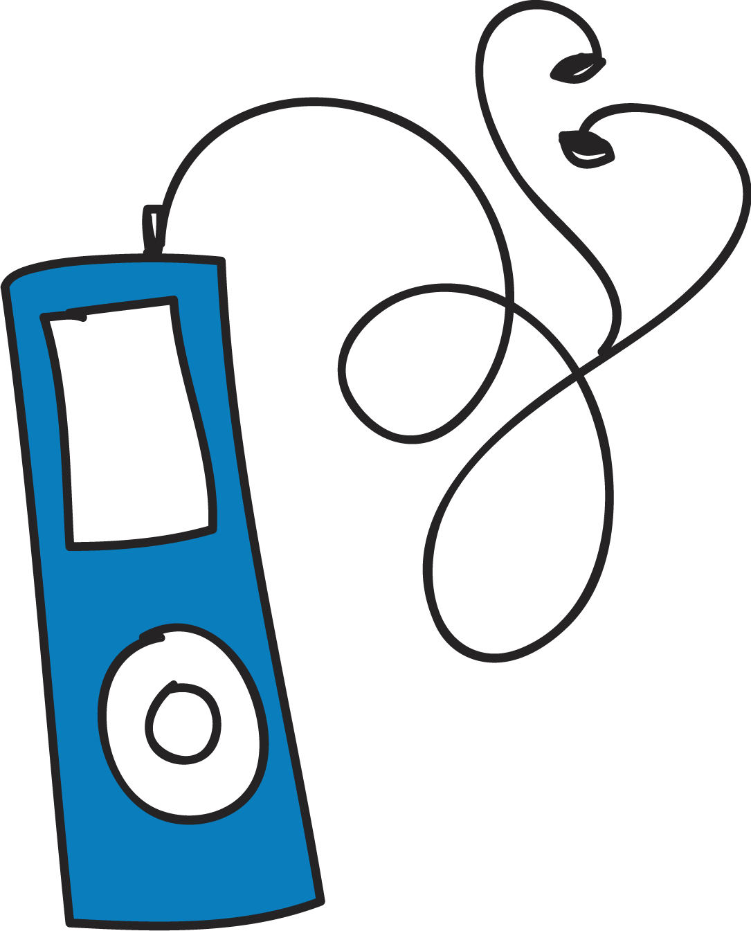 Ipod Clipart Transparent - Ipod Clipart (1085x1345), Png Download
