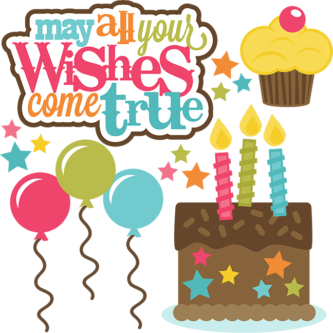 May All Your Wishes Come True Svg Files For Cutting - May Your Wish Come True (648x648), Png Download
