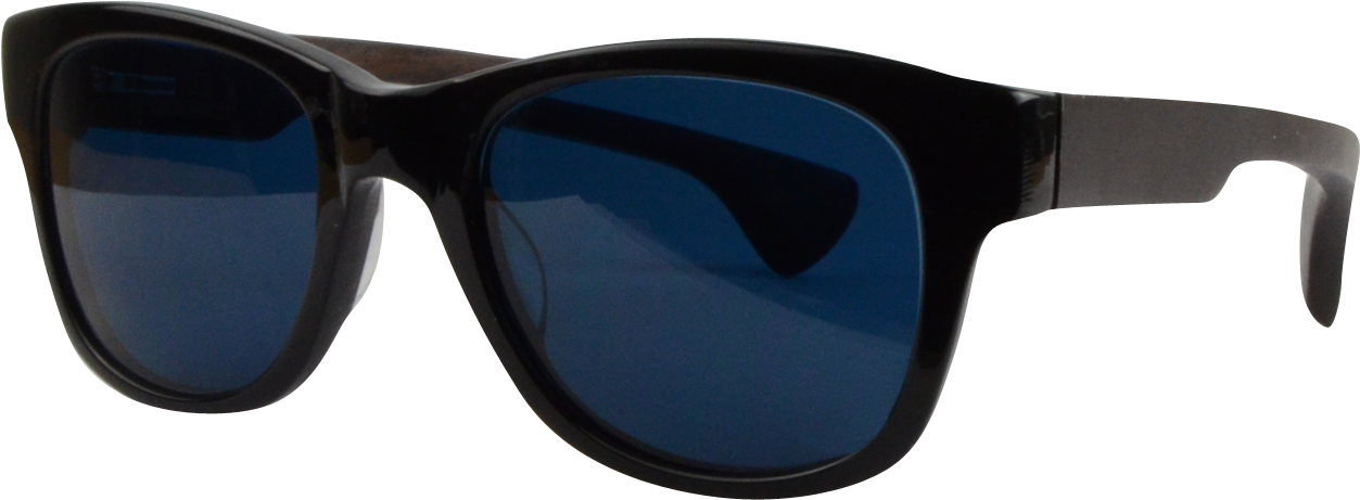 Sa5002 Black Prescription Sunglasses - Reflection (1440x600), Png Download