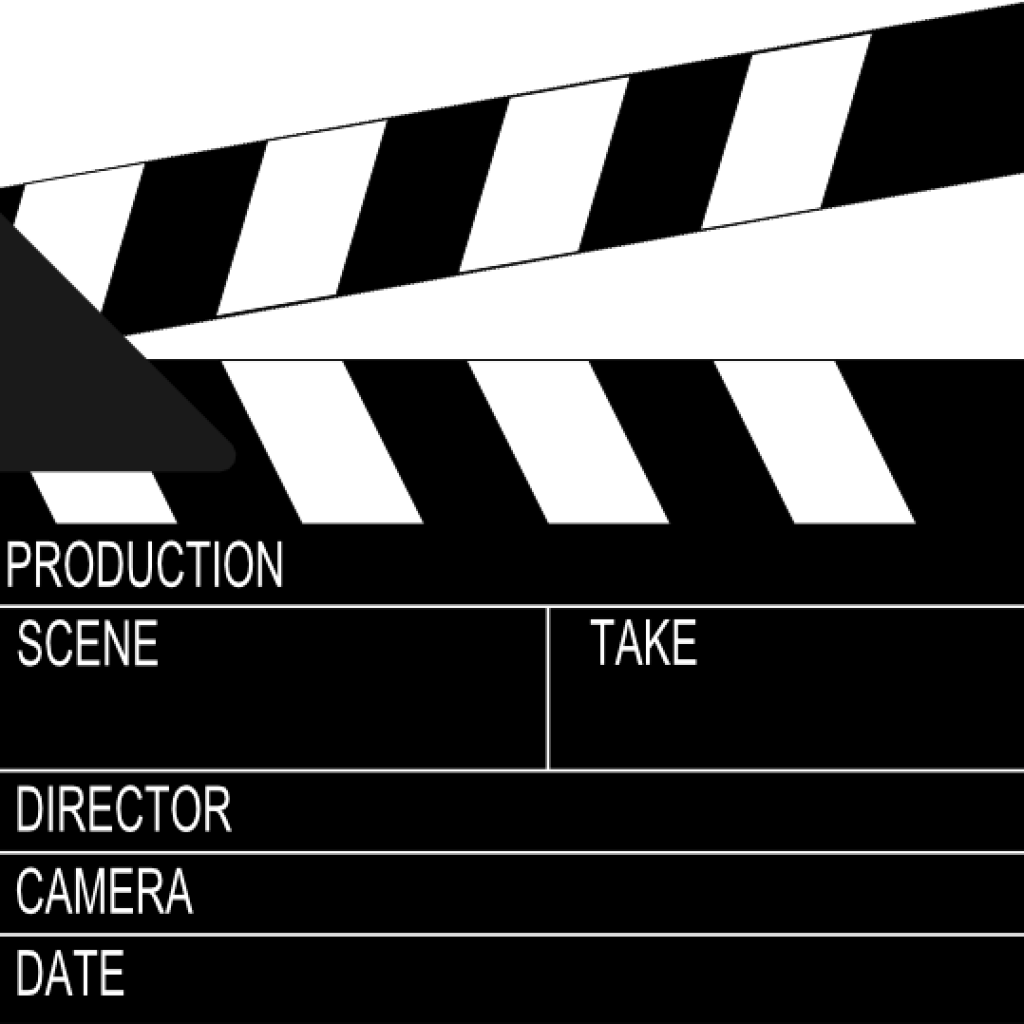 Clipart Film Camera Clipart Film Camera Hollywood Clip - Clip Art Movie Cameras (1024x1024), Png Download