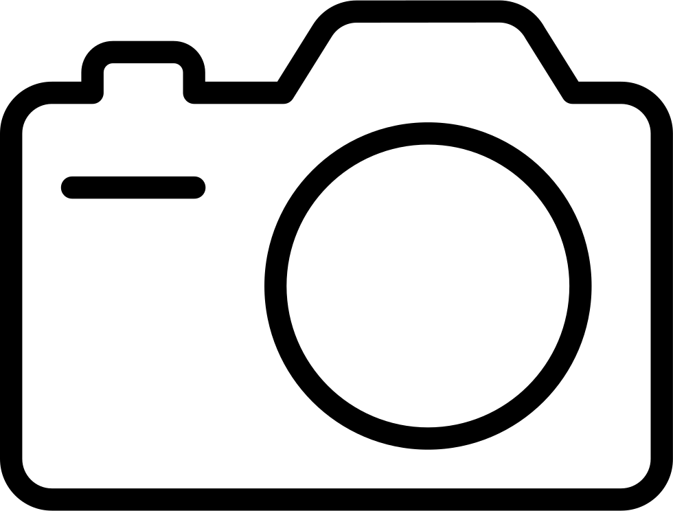 Camera Outline Drawing At Getdrawings Com Free - Camera Drawing Outline (980x744), Png Download