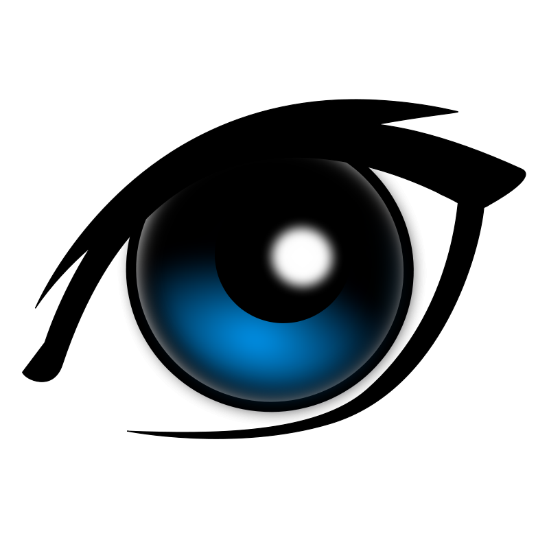 Cartoon Eye Clip Art At Clker - Cartoon Eye (600x600), Png Download