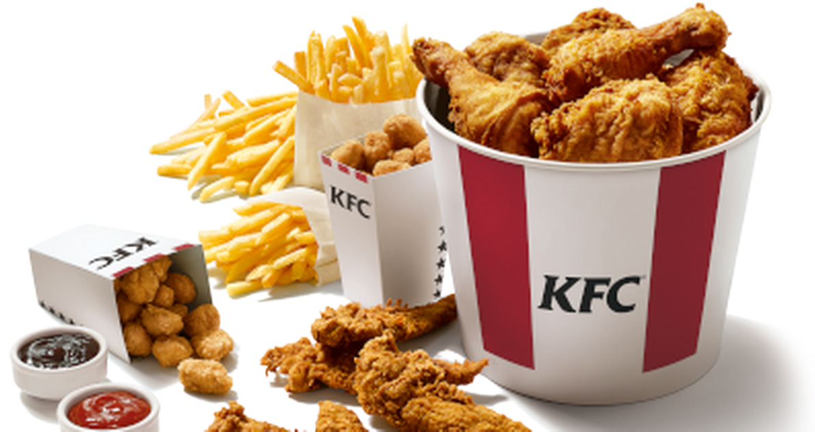 Kfc Chicken Bucket Png Fast Food Full Size Png Download Seekpng