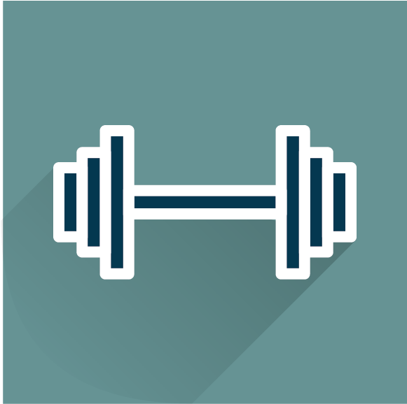 Icon-fitness - 24 Hour Fitness (695x695), Png Download