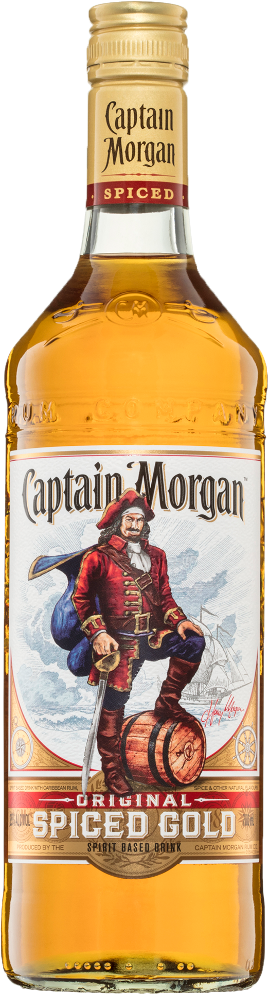 Captain Morgan - Pint Of Captain Morgan (1600x2000), Png Download