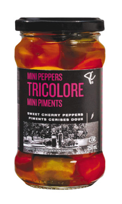 Pc Black Label Tricolore Mini Sweet Cherry Peppers - Pimiento (420x420), Png Download