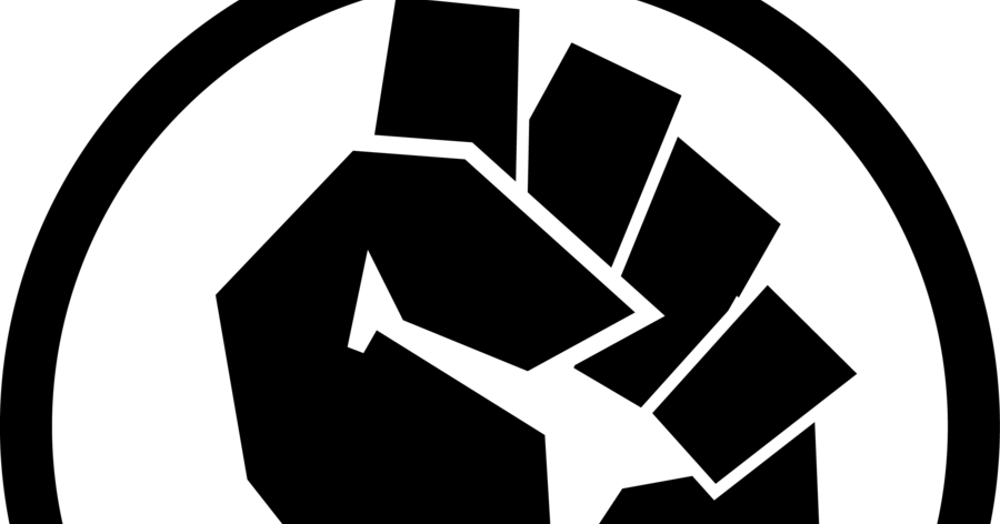 Karaoke Clipart Black Power Fist - Resistance Board Game Icons (900x472), Png Download