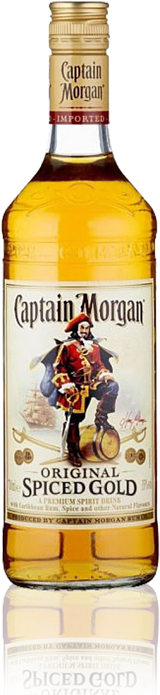 Captain Morgans Spiced Rum Delivery London - Captain Morgan Spiced Gold Rum 1000ml (1000x1000), Png Download