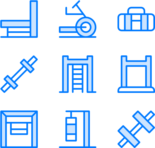 Gym 25 Icons - Icon (600x564), Png Download