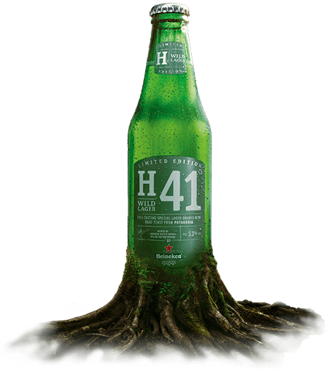 Discover H41 Wild Lager By Heineken® - Heineken H41 Argentina (471x535), Png Download
