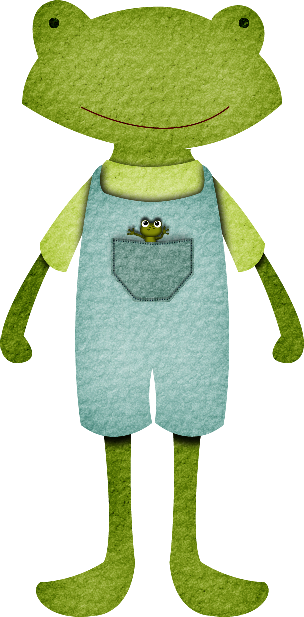 Sapos Ranas Aves Globos, Abeja Botones, Marcos, Lazos, - Frog (304x617), Png Download