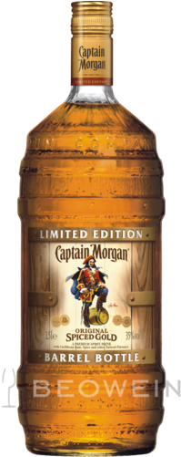 Captain Morgan Spiced Gold 1,5 L - Captain Morgan Spiced / Magnum (500x500), Png Download