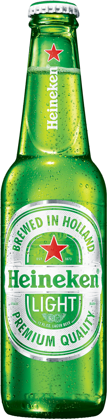 Heineken Light Beer Bottle - Heineken Mid Strength Lager (550x1550), Png Download