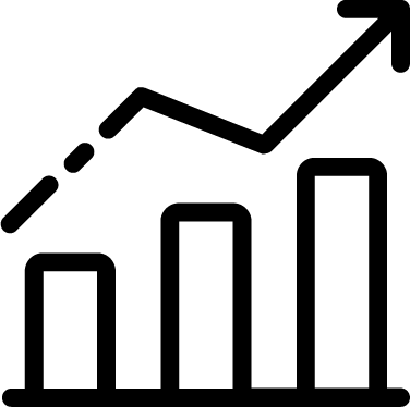 Bar Chart - Bar Chart Icon (376x374), Png Download