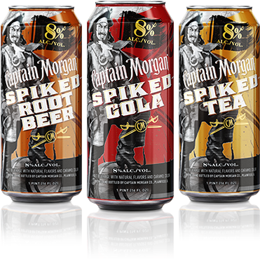 Captain Morgan - Cola (400x532), Png Download