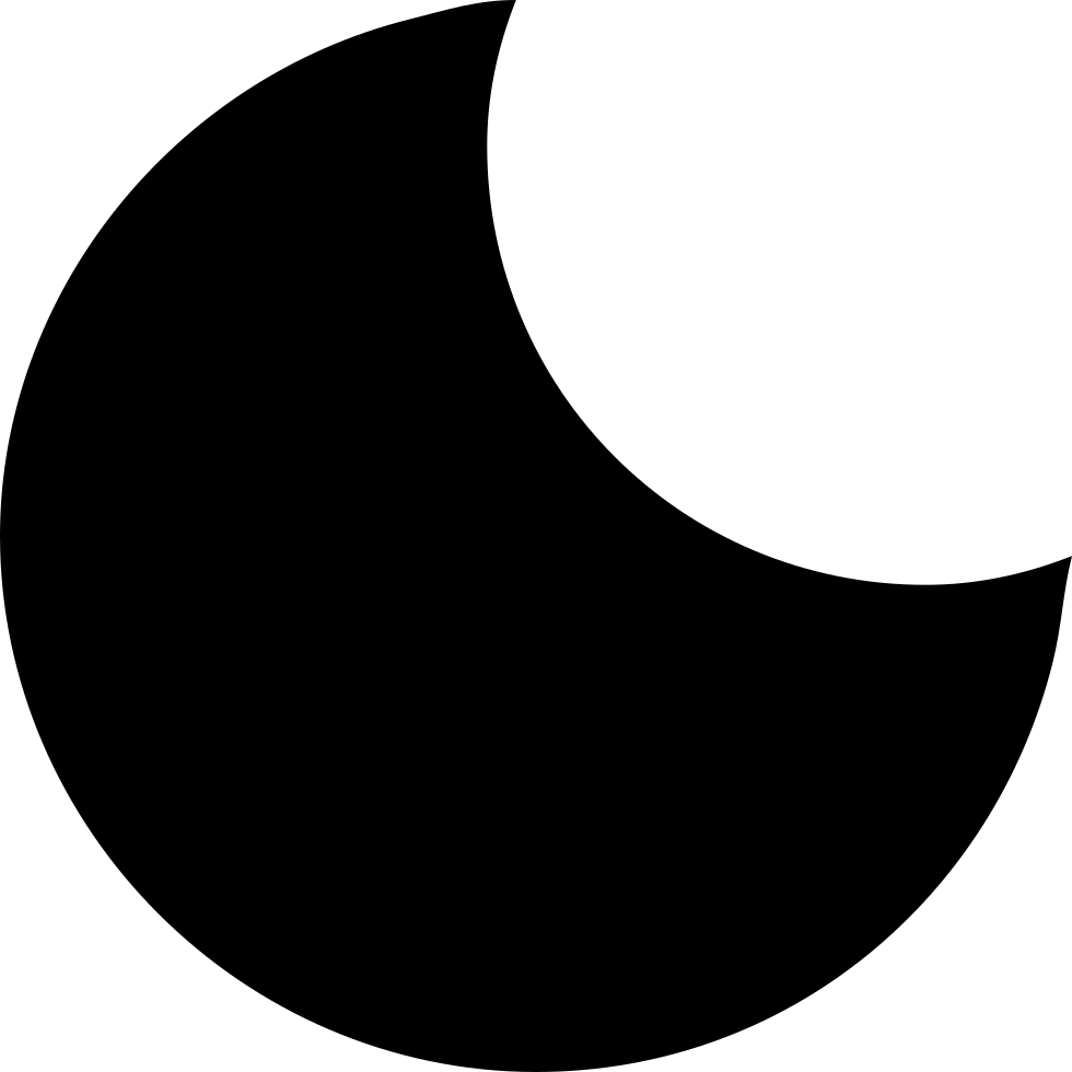 Crescent Moon Phase Symbol Of Weather Comments - Lunar Phase (980x980), Png Download