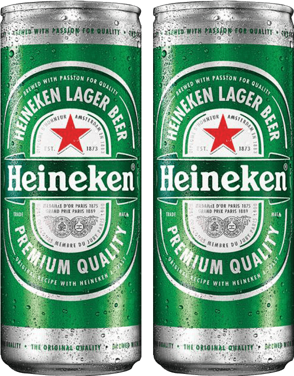 Heineken Beer - 250 Ml Beer Can (800x800), Png Download