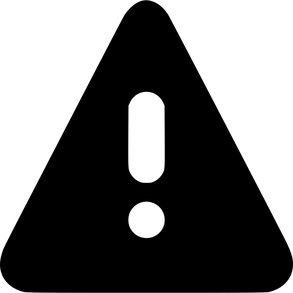 Danger Warning Sign Caution Alert Attention Error Comments - Error Icon (980x980), Png Download