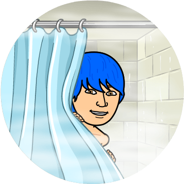 Find This Pin And More On Lil Uzi Vert By Jayden6061 - Bitmoji Taking A Shower (398x398), Png Download