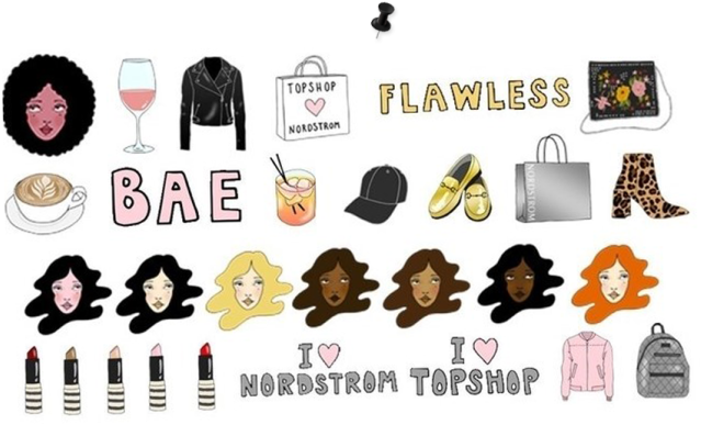 In Case You Missed It - Topshop Nordstrom Emoji (676x400), Png Download