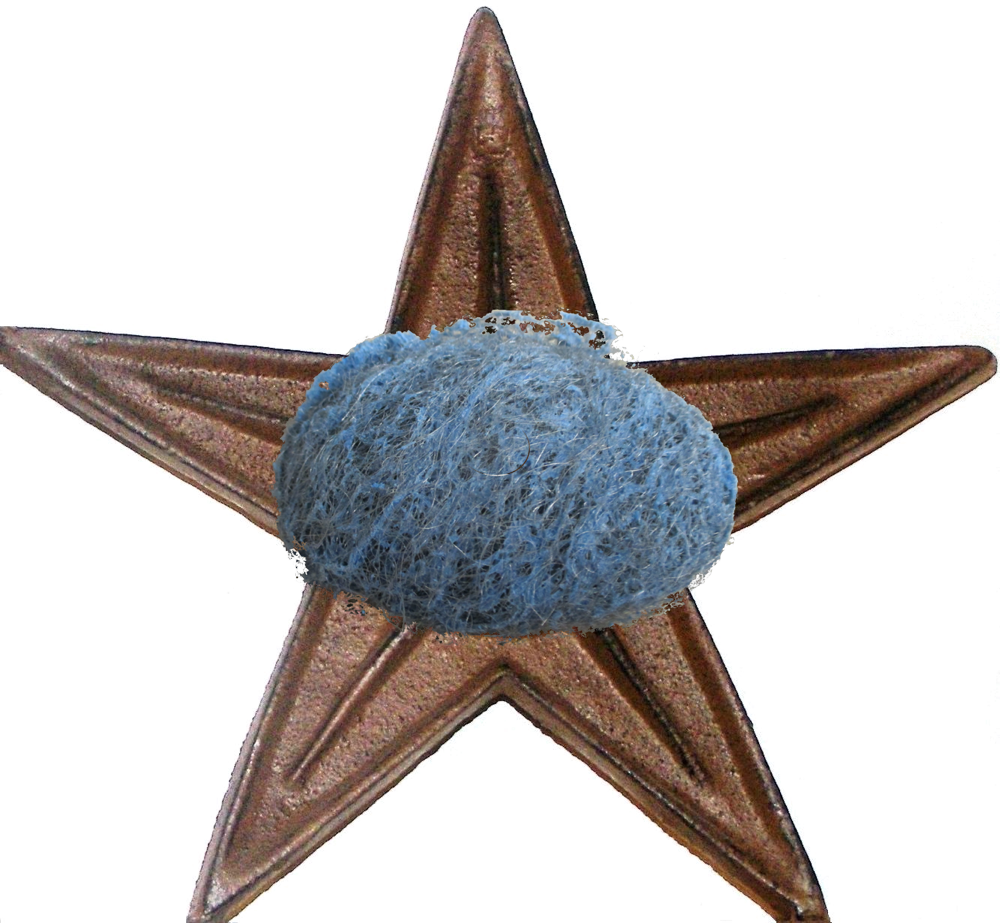 Brillo Cast-iron Barnstar - Cake (1000x923), Png Download