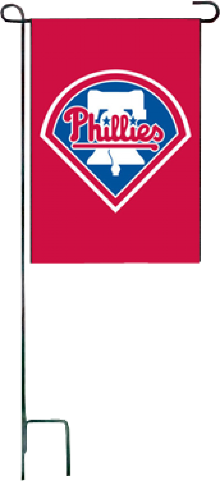 Mlb Philadelphia Phillies Mini Garden Flag - Philadelphia Phillies (728x1591), Png Download