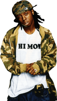 Lil Wayne Hi Mom Transparent Png - Lil Wayne Clip Art (400x400), Png Download