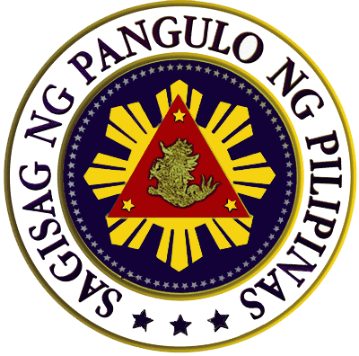 High Resolution Logos In Png - Seal Of The President Of The Philippines (400x396), Png Download