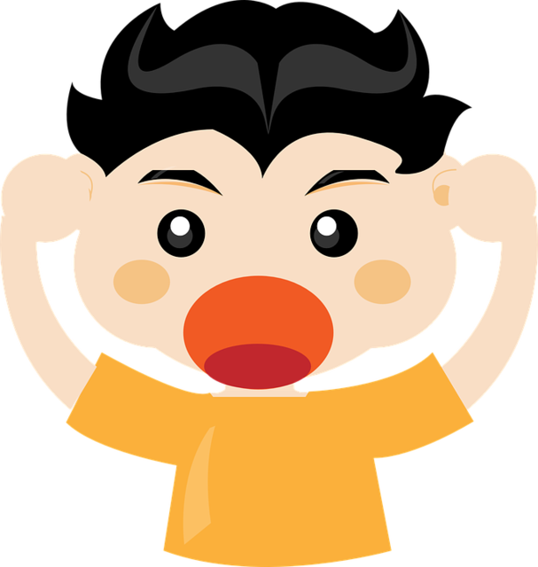 Png Freeuse Library Shouting Panda Free Images Shoutclipart - Shouting Clipart Png (564x595), Png Download