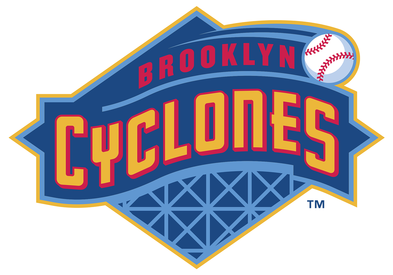 The Short-season A Affiliate Of The New York Mets, - Brooklyn Cyclones (1920x1080), Png Download