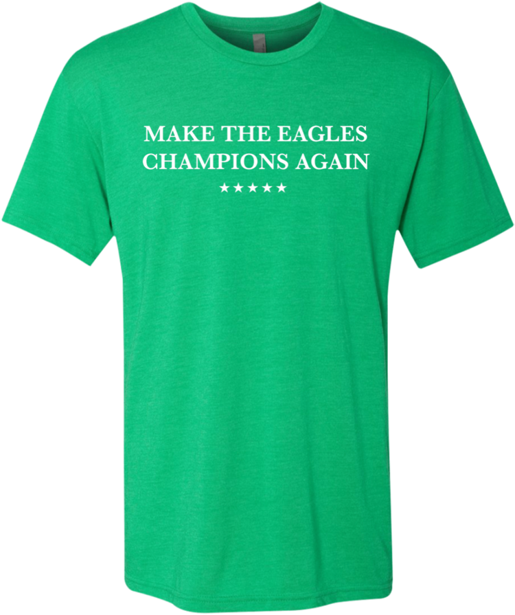 Make The Eagles Champions Again Men's Triblend T-shirt - Nebraska The Good Life Shirt (900x900), Png Download