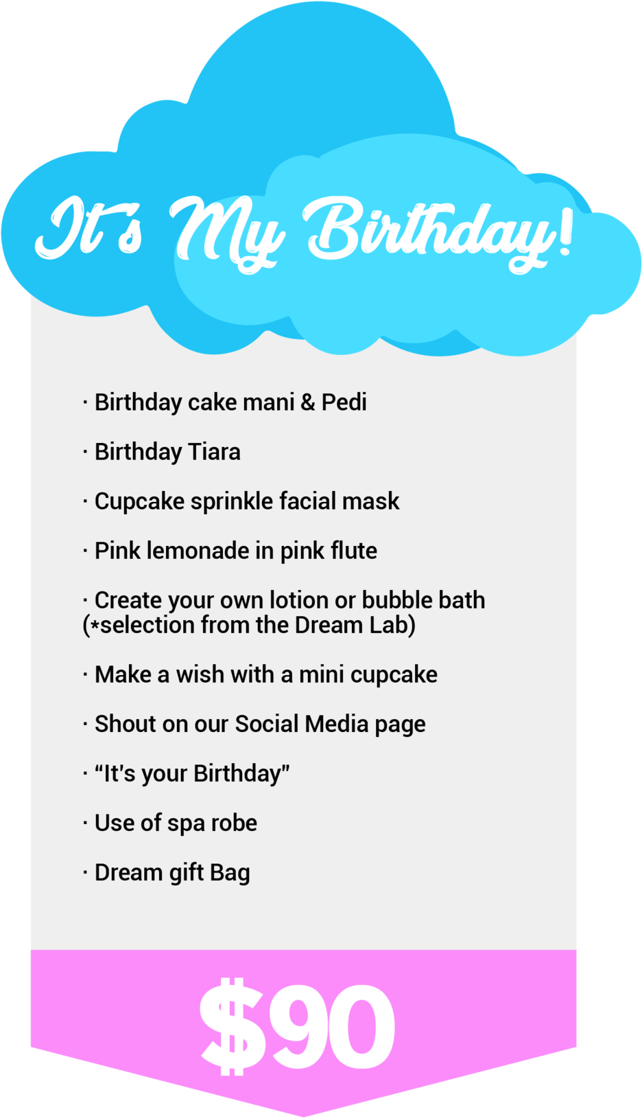 Packahes-01 - Dream Kid Spa (1000x1659), Png Download